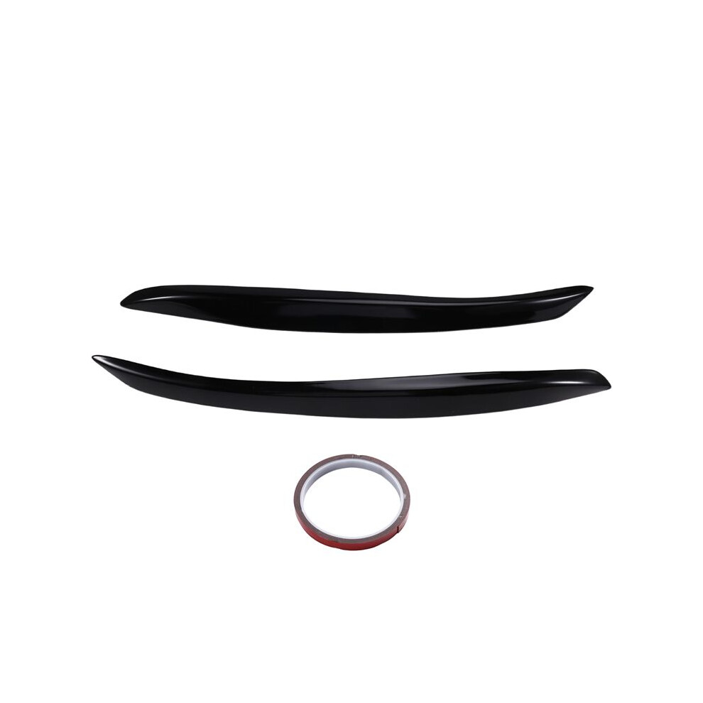 Gloss Car Headlight Eyelids For Tt 8J 2006-2014 Black 6032702209683
