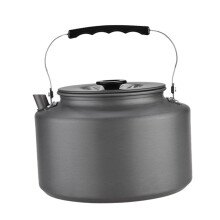 Camping Tea Pot Insulated Handle Portable Thermal Kettle 1.5L for Outdoor Easy Water Boiling and Hot Beverage Preparation