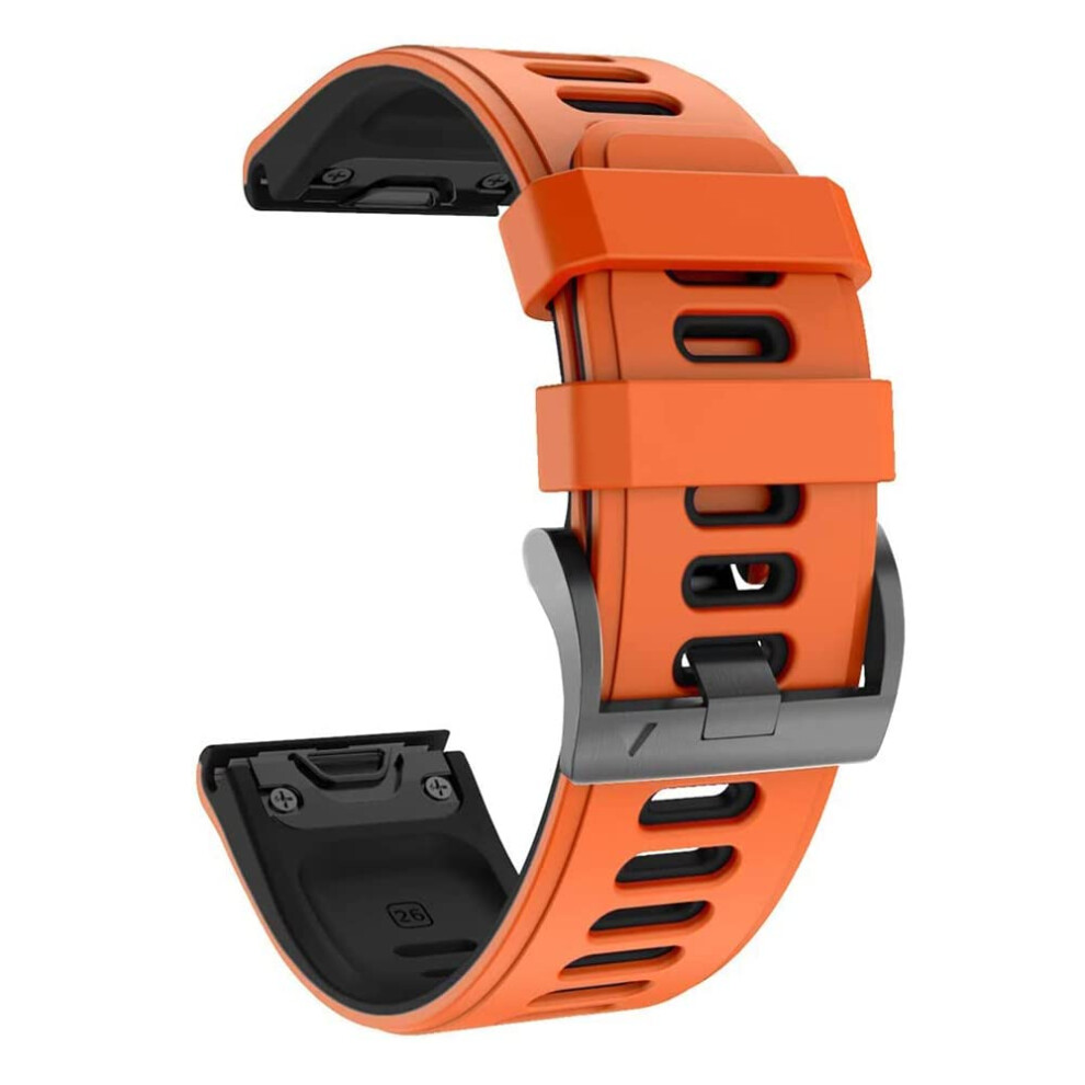 22Mm Silicone Watchband Strap Quick Release Replacement Wrist Bracelet For Fenix 5 Plus 6 Pro Forerunner 935 945 9347817690859