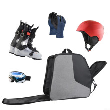 Ice Skate Bag Waterproof Backpack For Ice Skating Gear, Snow Sports Equipment, Keeps Gear Dry, Medium Capacity