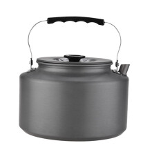 Small Camping Kettle 2L Portable Tea Pot Set Lightweight Outdoor Water Kettle for Hiking and Backpacking