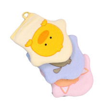 Bath Sponges Set For Kids, Exfoliating Glove, 4Piece, Cartoon Design, Travel Size, Gentle On Skin, Assorted Colors