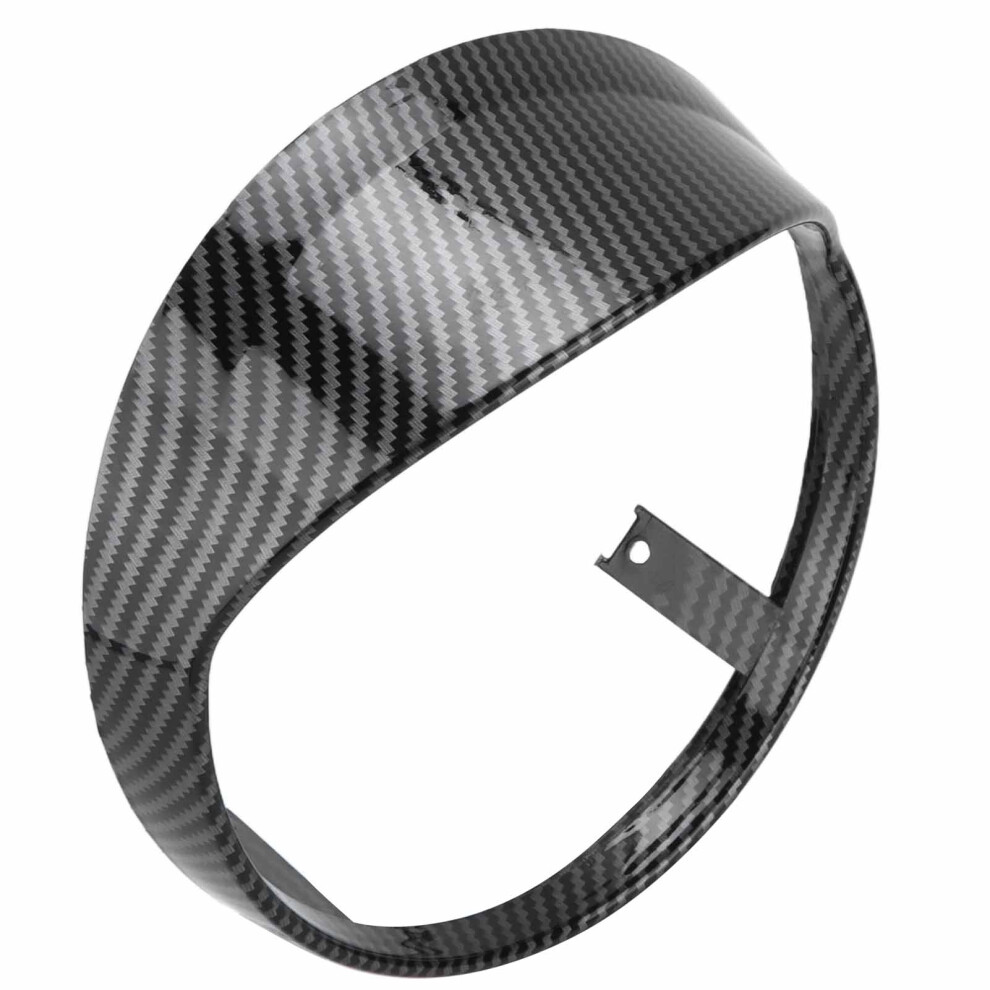 Motorcycle Headlight Cover Visor For Vespa Gts 250/300 2018-2021 Carbon Fiber Style 4641376597150