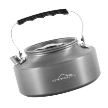 Lightweight Camping Kettle Aluminum Tea Heater Pot 1.5L for Outdoor Travel Hiking Cooking and Boiling Water