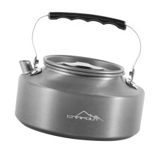 Camping Kettle Aluminum Outdoor Tea Pot with Insulated Handle for Efficient Water Heating and Hiking Compatibility