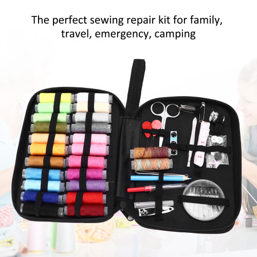 Portable Waterproof DIY Sewing Kit with Storage Bag, 1 Set 2