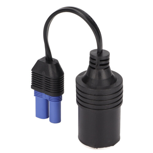 2pcs EC5 Car Cigarette Lighter Socket Converter 12V, Copper 19cm 1