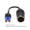 2pcs EC5 Car Cigarette Lighter Socket Converter 12V, Copper 19cm 10