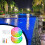 Pool Lights Underwater LED, Remote Control, 16 Colors, Rechargeable Waterproof Lanterns, 2 Pack 2