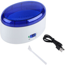 Limpiador de joyas para accesorios delicados, dispositivo de limpieza ultrasónico portátil de alta eficiencia con interruptor de encendido/apagado