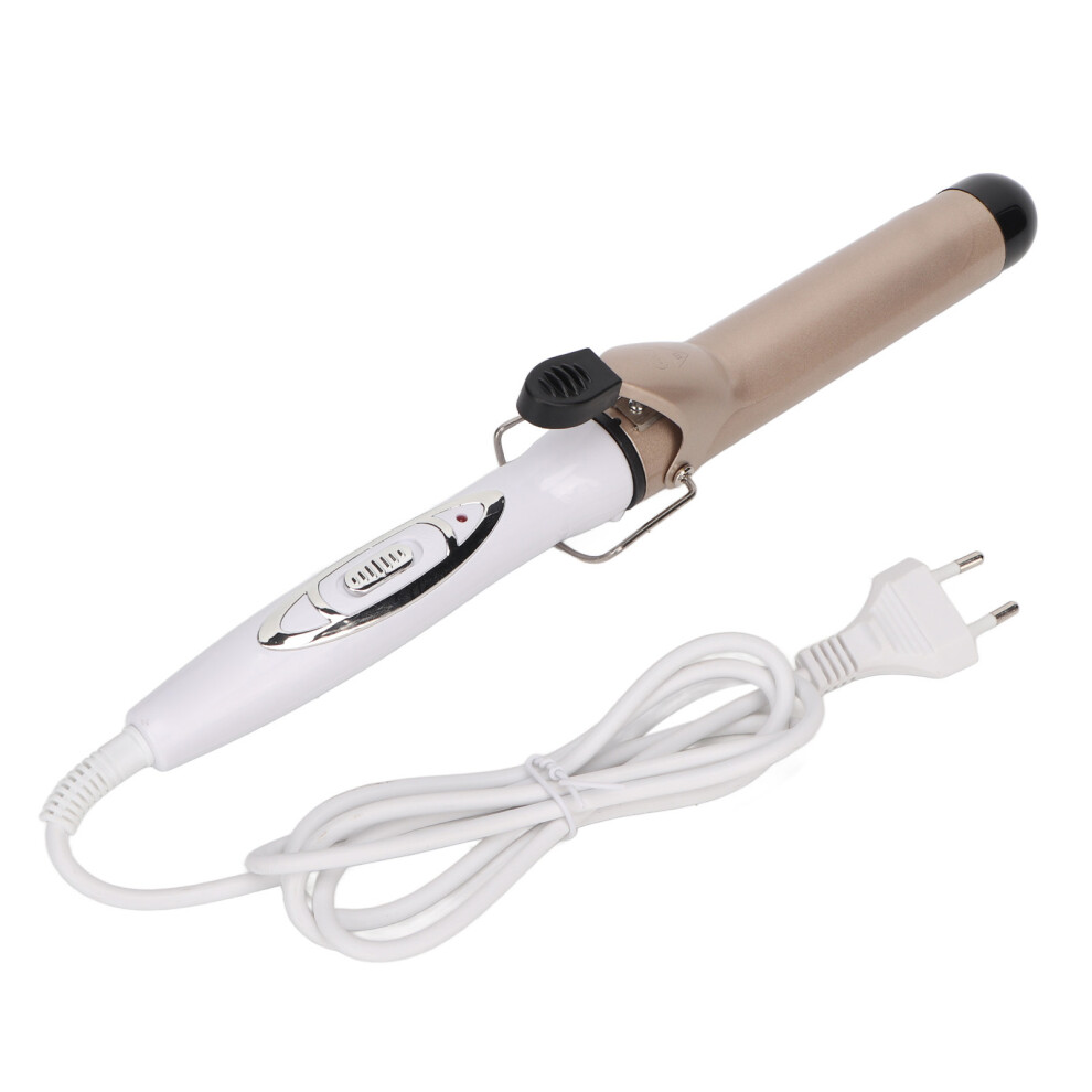 Hair Curling Iron with Ceramic Coating, Negative Ion Hair Styling Wand for All Hair Types, 32mm Professional Curler with Constant Temperature Design