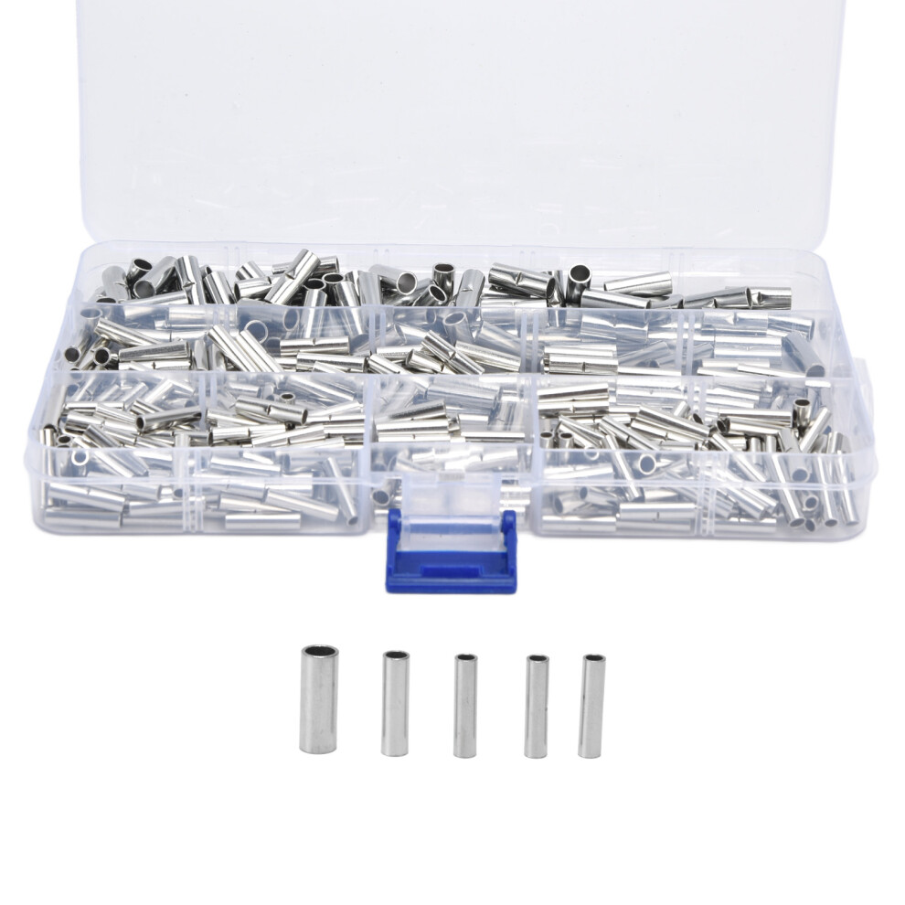 450Pcs Copper Tinned Butt Splice Wire Terminal Assortment Kit, 22-10Awg 4641376601437
