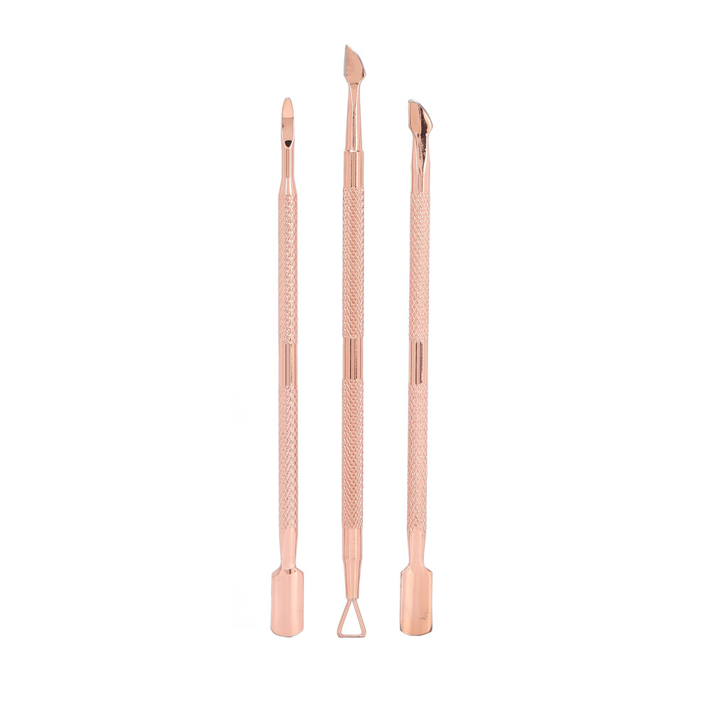Salon Quality Manicure Tools, Stainless Triangle Gel Nail Polish Remover Ergonomic Handle For Safe And Easy Nail Grooming, Anti-slip Grip Multi-pu