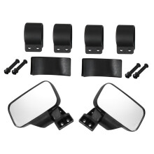 Car Rear View Mirror Wide Angle Shatterproof Vibration Resistant Adjustable Blind Spot