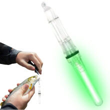 Underwater Fishing Light For Ponds And Lakes, Fish Attracting Bait Lamp, Waterproof, Battery Not Included, Green