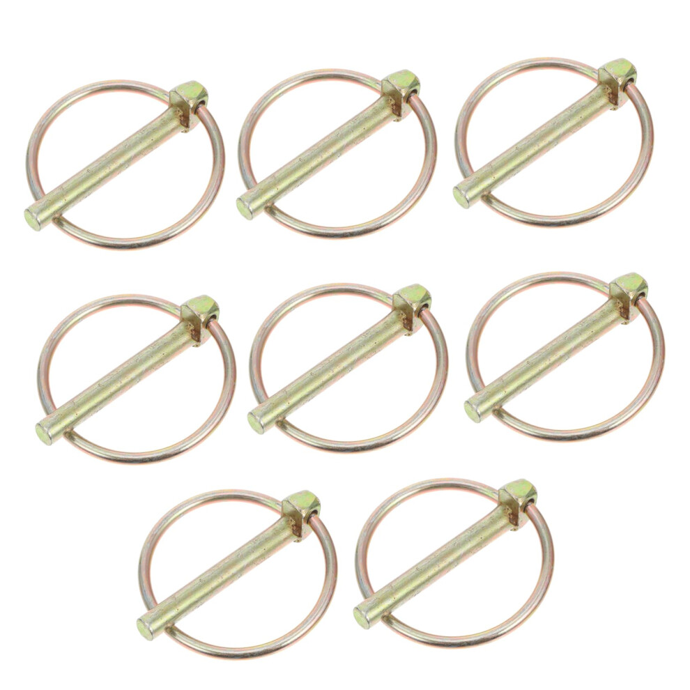 8Pcs Heavy Duty Lynch Pin And Trailer Hitch Pins Kit Quick Release For Farm, Lawn And Garden Use 9347817694918