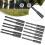 Efficient Arrow Insert Adapters 4.2mm ID, 12-Pack, Silver 6x7.5MM, Compatible with All 4.2mm Inner Diameter Bows 2