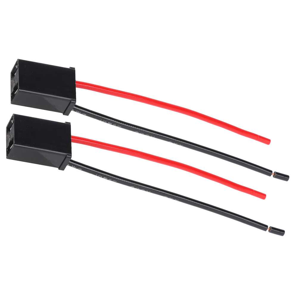 2Pcs Light Connector Female Lamp Socket Wiring Kit, Abs Copper, 1Mmâ² 4901376603351