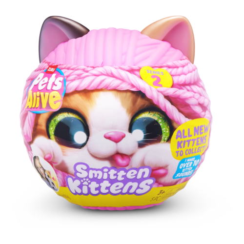 Zuru PETS ALIVE SMITTEN KITTEN S2 SURPRISE UNBOXING TOY