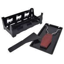 Antihaft-Rectangulare Raclette-Pfanne – Kochen mit Kerzen, leicht zu reinigen