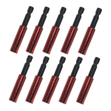 1/4Inch Hex Shank Extension Bit Set, 10Piece QuickChange Screwdriver Tip Holder, 60mm