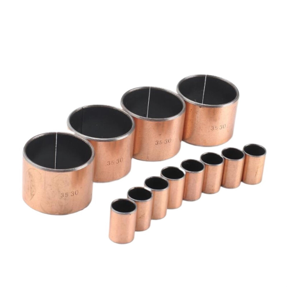 10Pcs Sf1 Composite Bushing Bearing Copper Sleeve 10X12x6 Selflubricating Low Friction 9347817696028