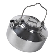 Tea Kettle Stainless Steel For Camping, Portable Water Pot, Easy Pouring