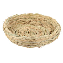 Woven Straw Bird Nest, Breeding Nest For Doves, Pigeons And Rabbits, Natural Material, MultiFunctional Home And Garden
