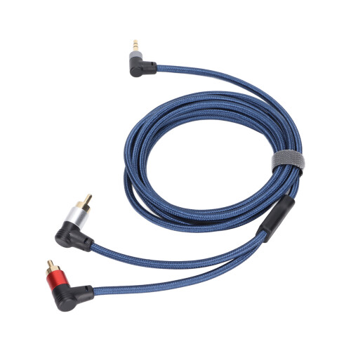 Καλώδιο ήχου Premium RCA 3,5 χιλ. αρσενικό σε 2 RCA θηλυκό επιχρυσωμένο Pulgs υψηλής 1