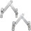Stainless Steel Window Lock and Restrictor for Home Security with Adjustable Opening Control 3