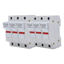 RT18-63X Schienen-Sicherungshalterbasis mit LED-Licht, 63A, 500-690V