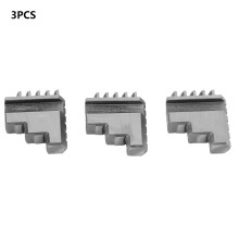 Placa de fixação interna para torno, placa autocentrante com montagem central cilíndrica curta, conjunto de placas de fixação para torno em