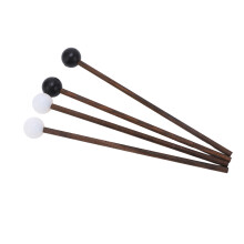 Lightweight Design Percussion Mallet, Rubber Drumstick with Ergonomic Handle, Durable Rubber Head and Smooth Surface, Comfortable Hand Feeling