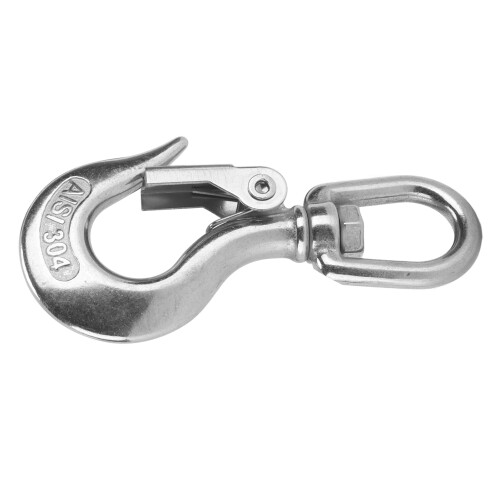 Crochet de levage pivotant à 360, accessoire de levage robuste pour une utilisation industrielle durable, solution de levage résistante à la 1