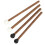 Lightweight Design Percussion Mallet, Rubber Drumstick with Ergonomic Handle, Durable Rubber Head and Smooth Surface, Comfortable Hand Feeling 7