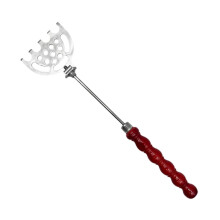 Stainless Steel Fishing Lure Mixing Shovel With Wood Handle For Shrimp Bait And Sea Fishing