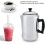 Coffee Percolator Aluminum Stovetop Coffee Maker with Lid, Precise Pour Control, Camping Use 3