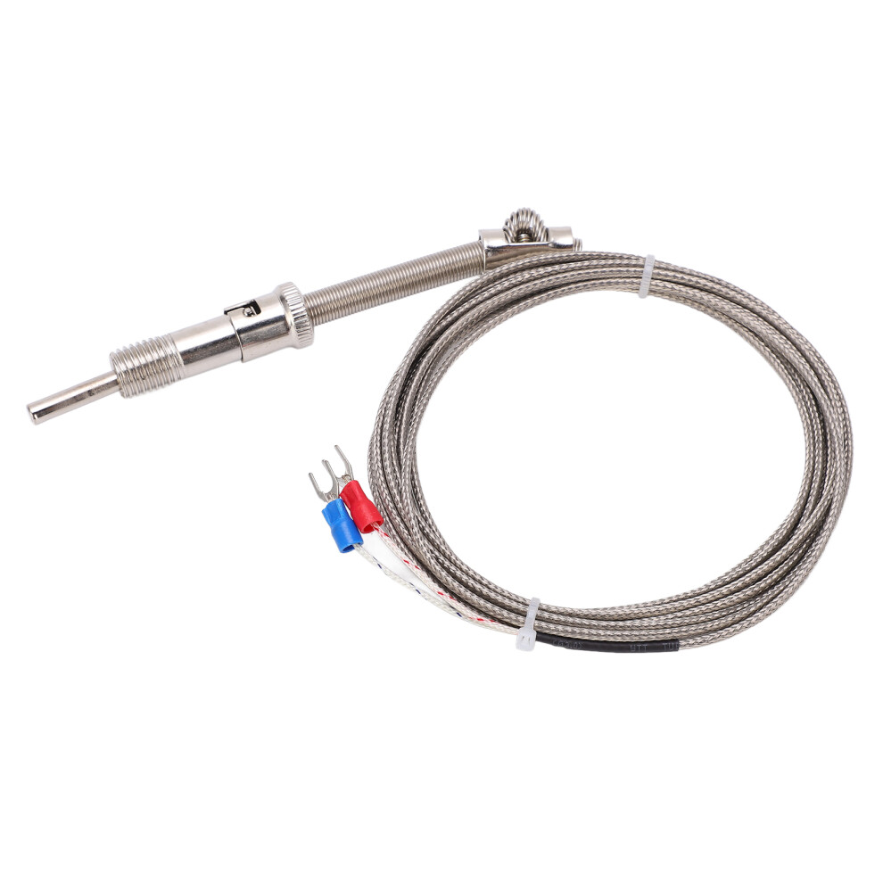 Type Thermocouple Fast Temperature Response Industrial Temperature Measurement Sensor Shielded Thermocouple Wire Probe Stainless Steel Construction 9358999264318