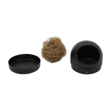 Solder Tip Cleaning Wire Anti Slip Ball Holder Brass Tip Cleaner No Water Needed Prolong Soldering Iron Tip Service Life Stable Tip Temperature For