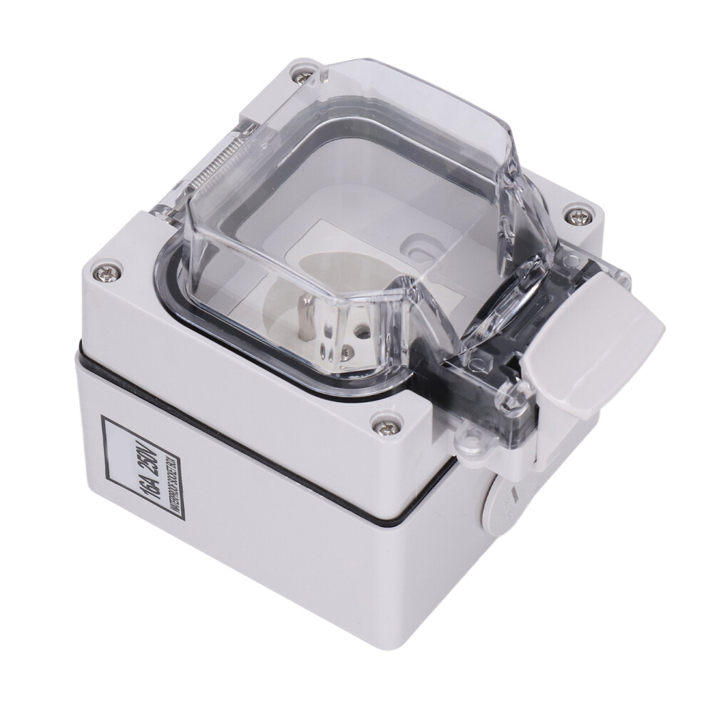 Durable French Standard Outdoor Socket Ip66 250V 16A With Abs Shell 7671376608430