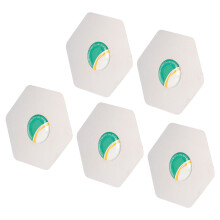 5 Stück ultradünne Edelstahl-Kopfplatten 55x55mm für Elektronikreparaturen