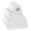 Inline Skate Brake Stop Roller Skates Stoppers for Outdoor Roller Skating White 5