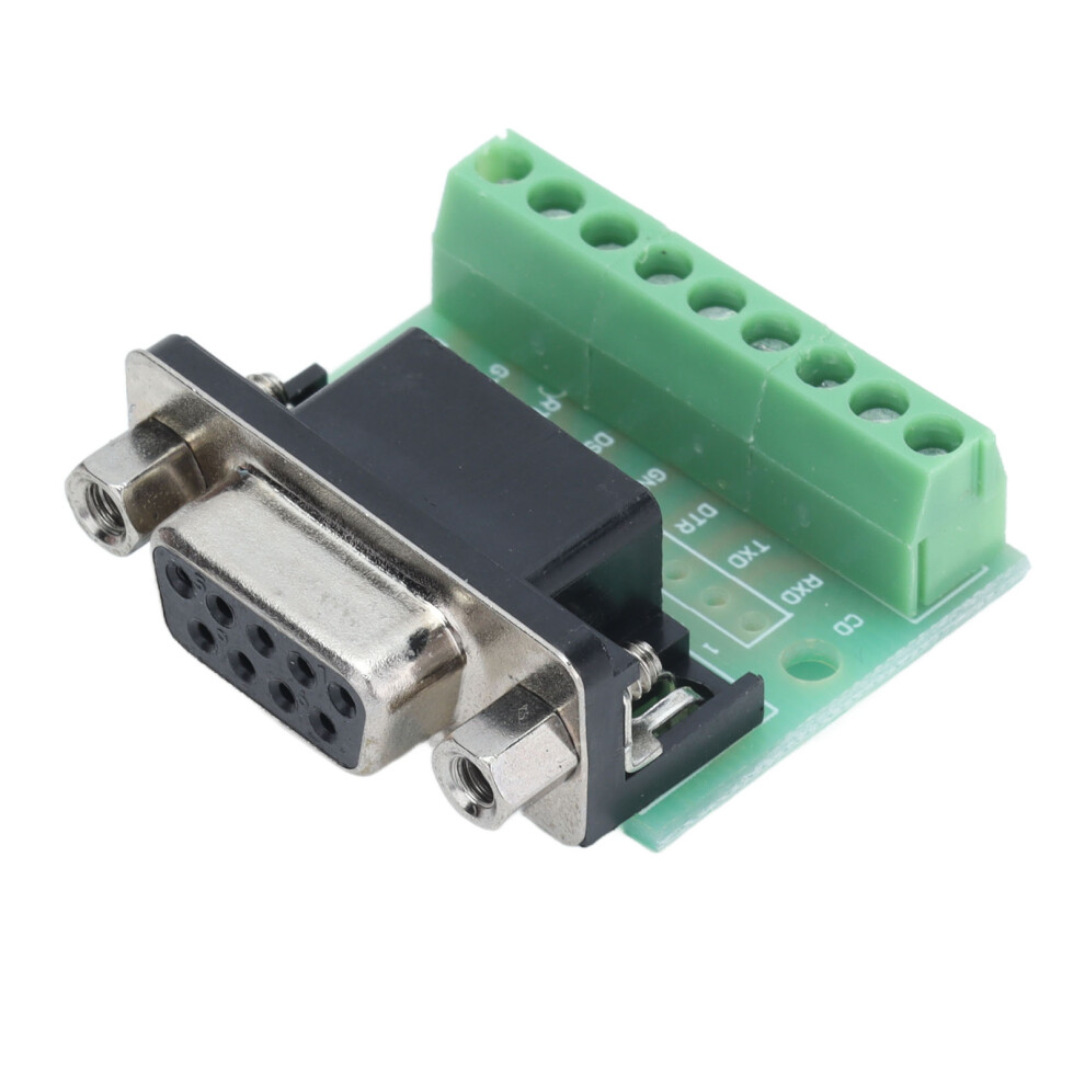 High-Performance Db9 Female Terminal Adapter 9 Position For Rs232 Rs485 3251376609985