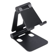Handsfree telefoonhouder met antislip ontwerp, verstelbare hoek, universeel compatibel, opvouwbaar, draagbaar en stevig.