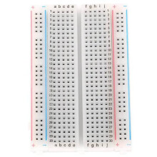 10 Pcs PCB Test Breadboard Breadboard 400 Contacts 8.5 x 5.5 cm Test Soldering Board