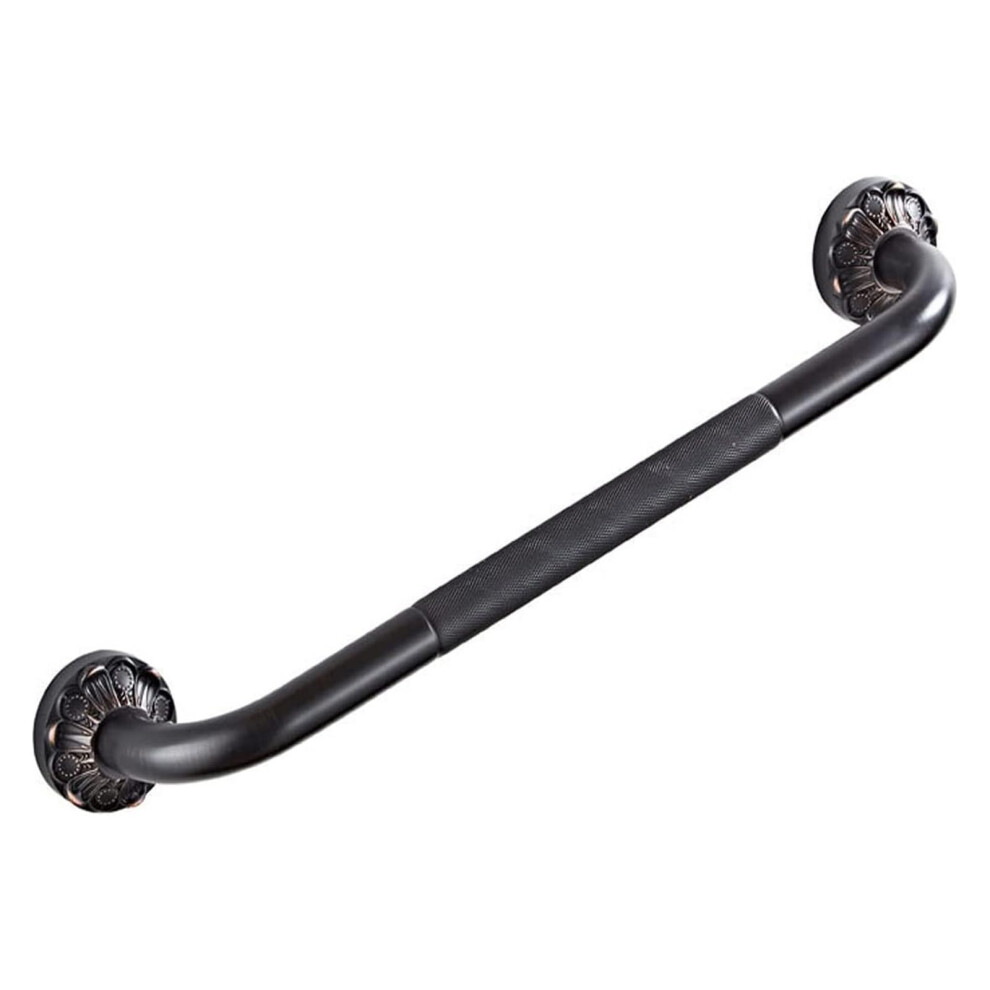 Bathroom Grab Bar with AntiSlip Grip, Copper Shower Safety Handrail, 500 lbs Support for Elderly
