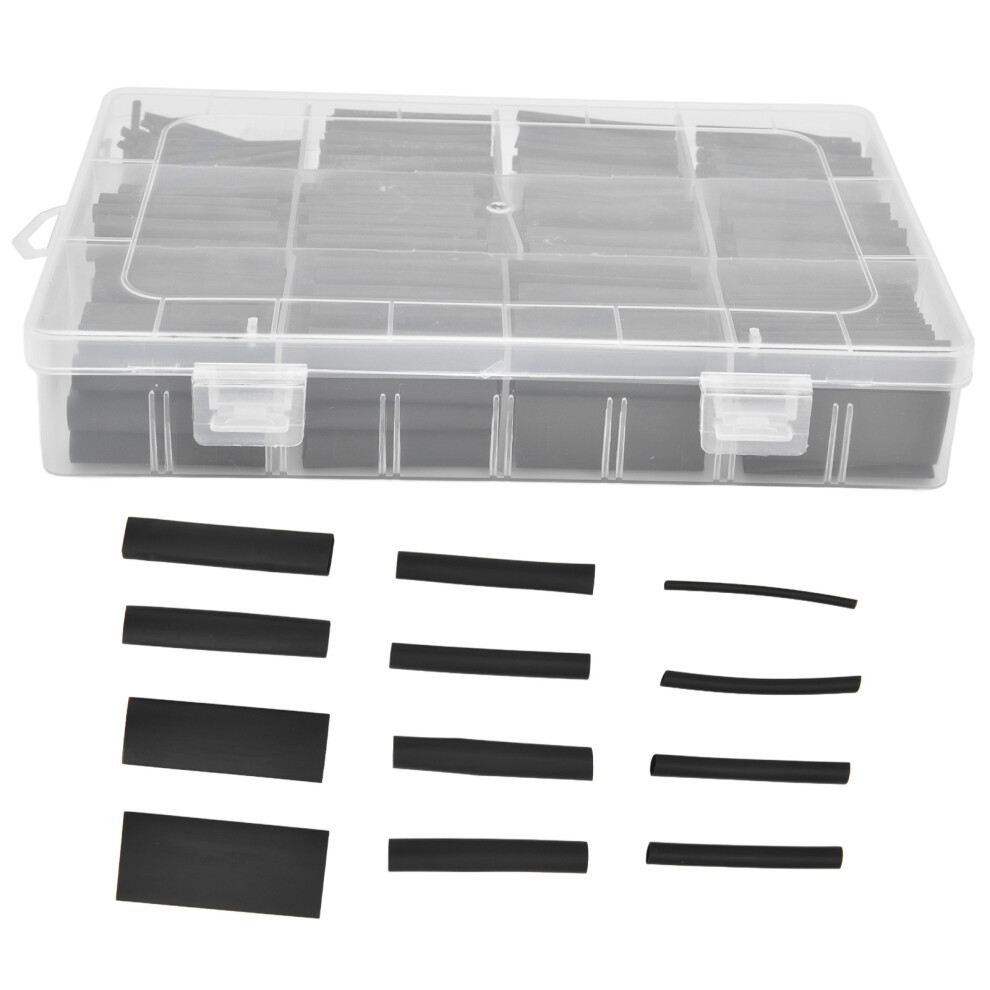 Insulated Flame Retardant Heat Shrink Tubing 650Pcs Diy Electronic Boxed Kit 8461376610392