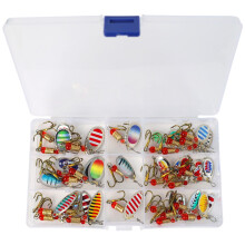 Fishing Lures Saltwater Bucktail Jigs, Heavy Duty Artificial Lures, Realistic Finishes, Size 1/4 Oz