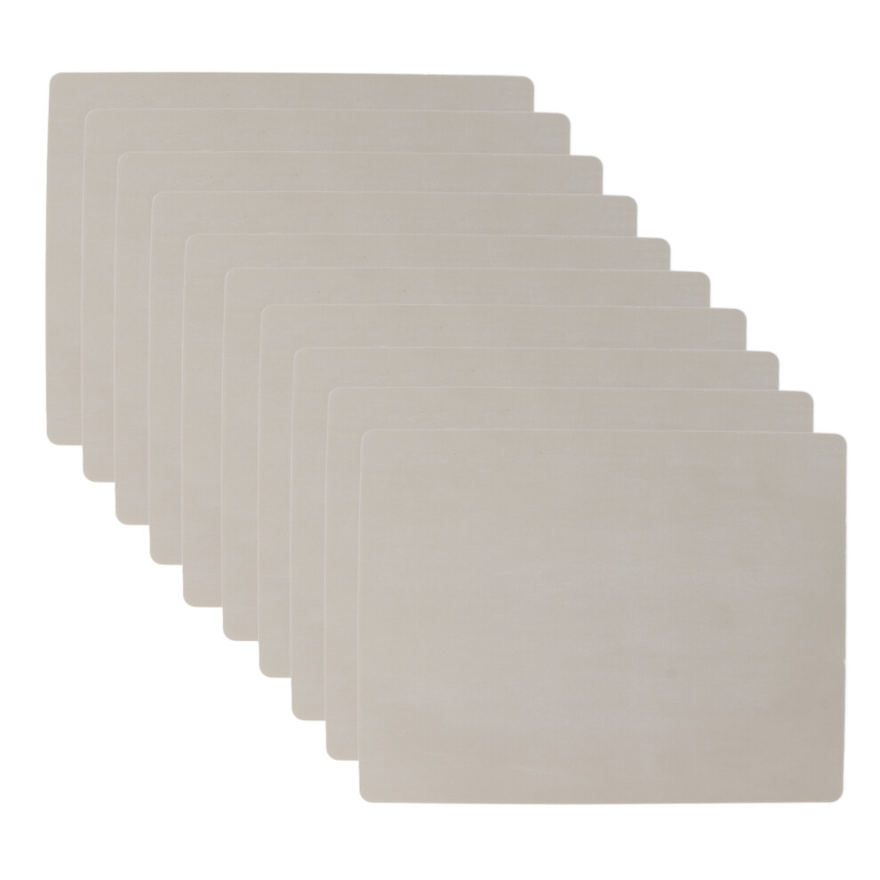 10pcs Rubber Tattoo Practice Skin for Eyebrows & Lips, 19x14.5cm