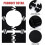 Extended Length Dartboard Surround | EVA Wall Protector for Dart Boards | Splicable Darts Backboards | Removable Rectangular Design 2